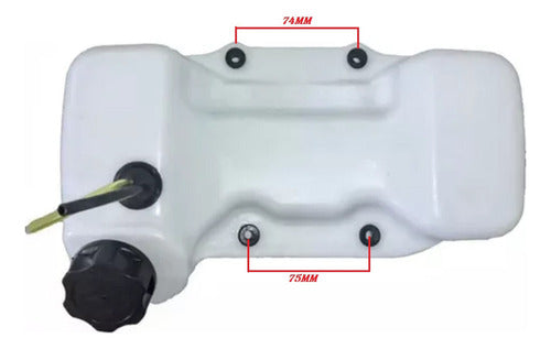 Complete Fuel Tank for China Gamma Niwa 55cc 52 Weed Eater 3