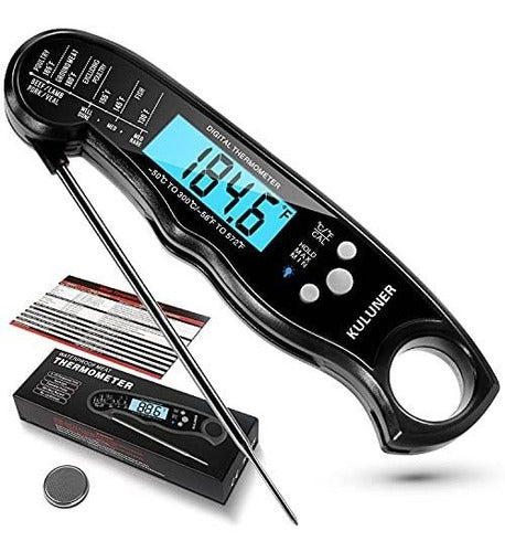 Kuluner Digital Instant Read Waterproof Meat Thermometer 0