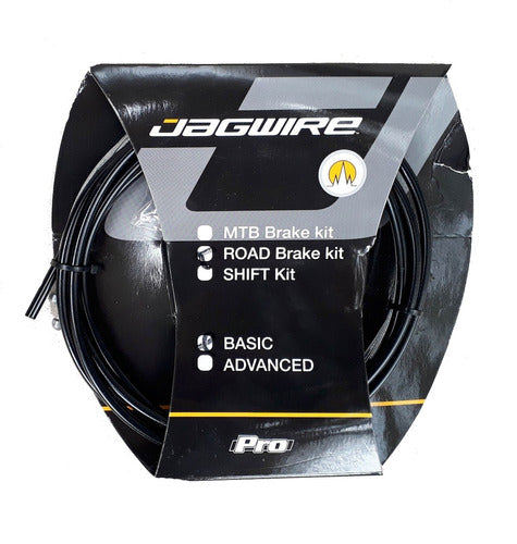 Kit De Cables Freno Mtb Jagwire Basic Negro - Racer Bikes 0