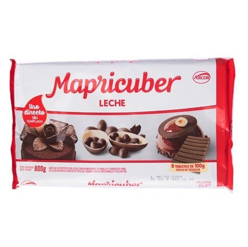 Mapricuber Chocolate X800g (Semi, Milk, and White) 0