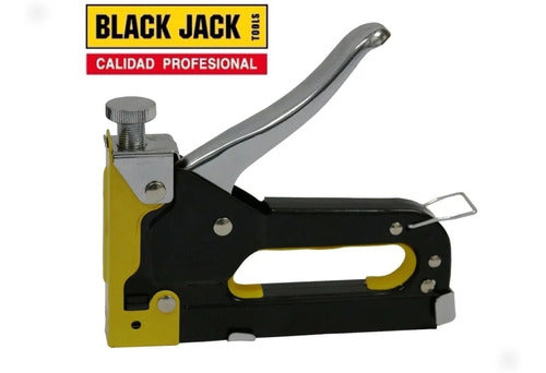 Engrapadora Profesional Black Jack 4-14mm + 1000  Grampas 1