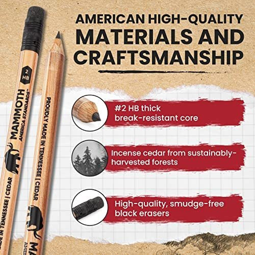 America Standards Jumbo Grip Friendly Pencils for Preschoolers 3