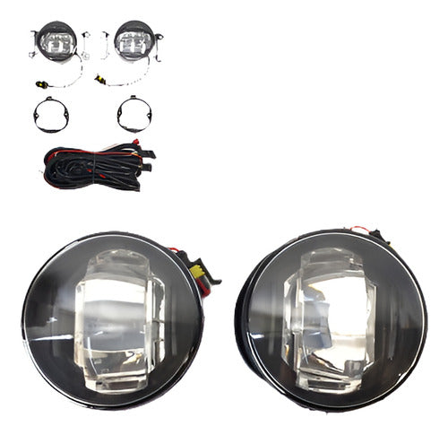 Drl Led Niebla Luz Para 2009-2015 Ford Sedán S Se Sel Con Co 0