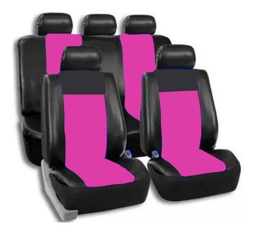 JC Super Offer!! Milo Pink Steering Wheel Cover and Seat Covers for Gol and Voyage 2