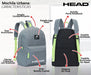 Urban School Sporty Backpack Wide Original Sale New 3
