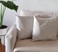 Stain-Resistant Synthetic Corduroy Pillow Cover 60 x 60 Washable 82