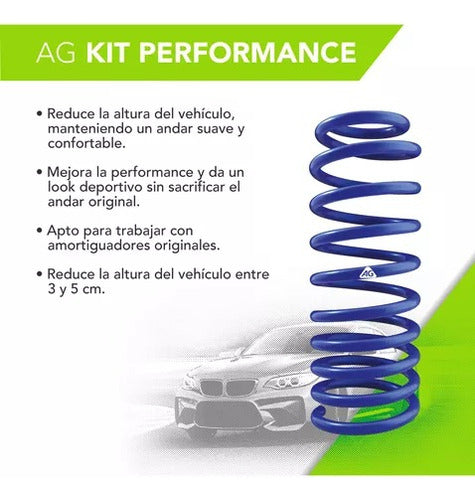 Fiat Kit 2 Progressive Spirals for Siena 1996 to 2000 1