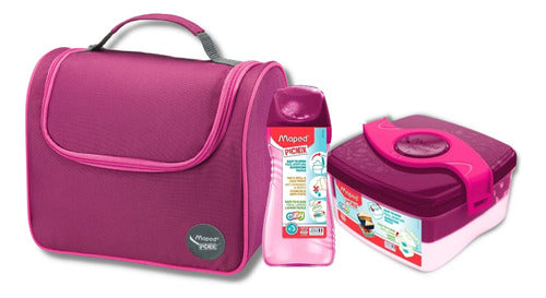 Maped Combo Picnik Lunch Box + Food Container + Water Bottle 6