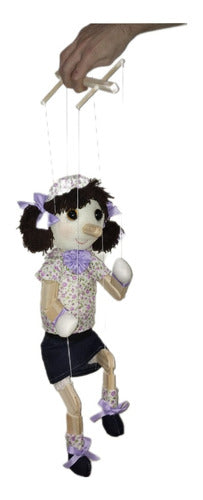 Pin8 Pinocha Marioneta 70 Cm Madera Y Tela Didactikids 0