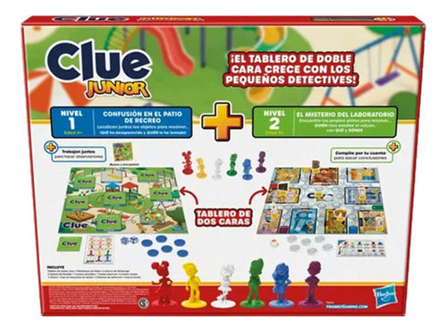 Juego En Caja Hasbro Clue Junior +4 F64195731 1