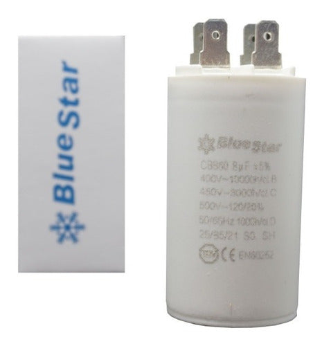 Capacitor De Marcha 6uf Microfaradios 450v 50/60hz Bluestar 1