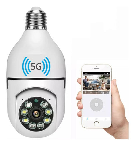 Seisa HD960 IP Wifi LED Light Bulb Camera - 360° Sound Recording 0