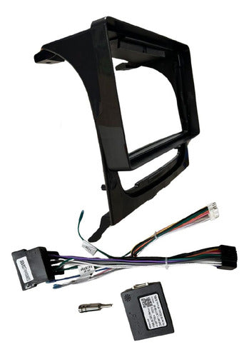 Infinity Tech Fiat Strada 2009 Specific Adapter Frame with Interface 1