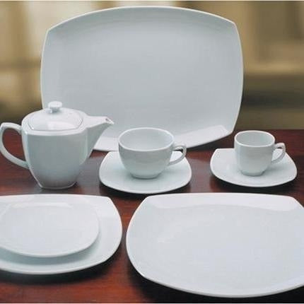 6-Piece Tsuji 2400 Square Deep Plates Set 1