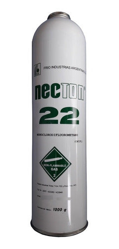 Necton R22 Refrigerant Gas 1 Kg Canister 0