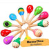 Crazy Wooden Musical Maraca for Children - Educational Rhythm Stimulator 2