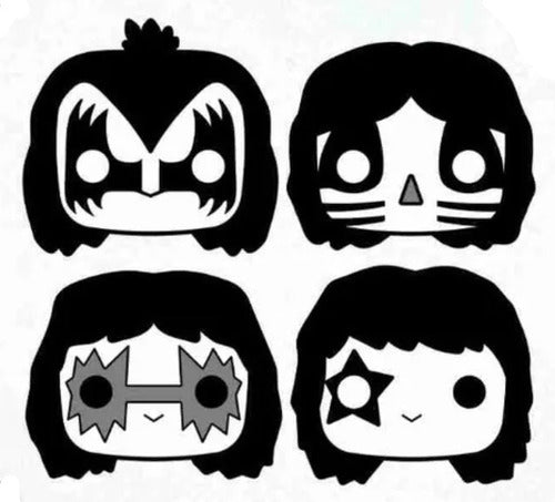 Arlon Kiss Toons Funko Vinyl Sticker 0