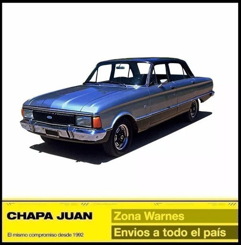 Puntera Paragolpe Trasera Falcon 1973 1974 1975 1976 Derecho 1