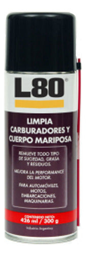 Limpia Carburadores En Spray L80 426ml  H Y T 0