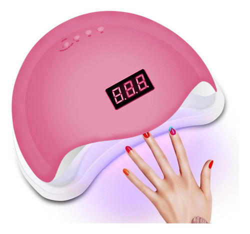 Lampara Horno Cabina Uv 36 Led 48w Secador Uñas Gel 0