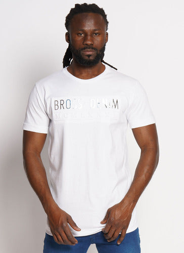 Bross Denim Relief T-Shirt 4