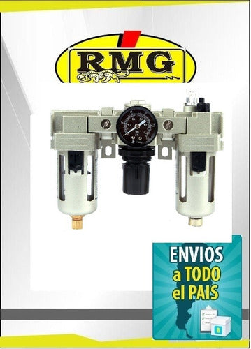 FORCE-RMG Unidad De Mantenimiento Rmg Filtro, Regulador, Lubricador 3/8 1