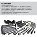 DeWalt DWMT45184 - 184-Piece Mechanics Tool Set 2