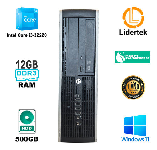 Pc Computadora Escritorio Core I3 12gb Ram 500gb Hdd Win11 1