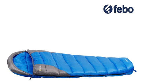 National Geographic Stream Blue Sleeping Bag 1