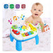 Interactive Infant Educational Toy - Lights Sounds Animals 2-in-1 Crib Mobile Activity Table 5