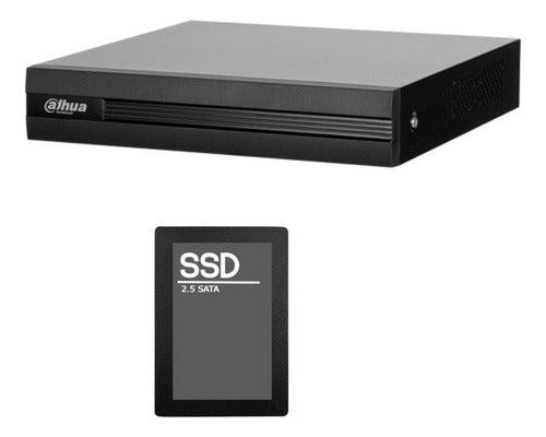 Dvr Seguridad 8ch Dahua 1080p Ip Hd Cctv Hdmi Vga P2p +disco 0