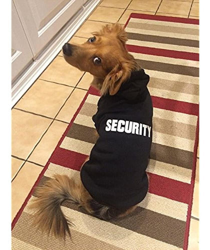 Bingpet Ba10021 Security Patterns Printed Puppy Pet Hoodie R 3