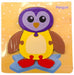 Pumy Puzzle Infantil Encastre 3D Madera Pinguino 5 Piezas 15x15cm 1