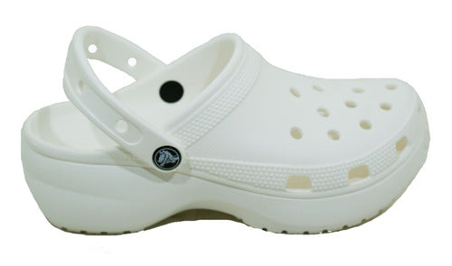 Crocs Classic Platform Clog White Women's Deporfan 1