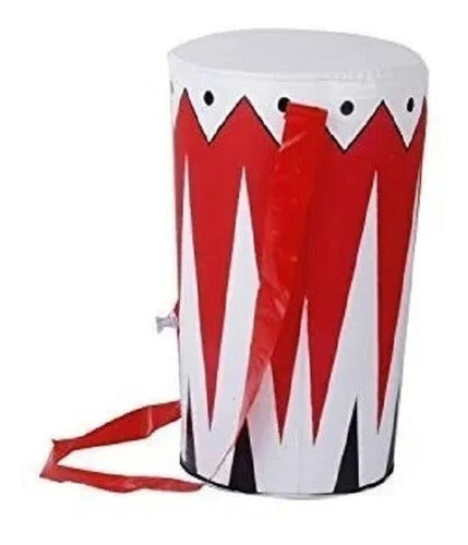 Timbal Tambor Musica Inflable 30cm Halloween Cotillon 0