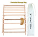 WILLOWDALE Wooden Loom for Beginners, Large Frame 64cm X 49cm 2