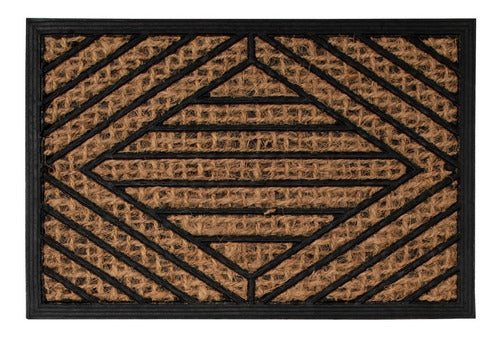 Buenos Aires Bazar Entry Coir Doormat with Rubber Backing 27