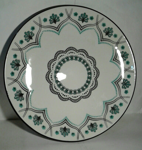 Oxford 28cm Flat Plate Ceramic Brasil 1