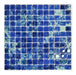 Piu Capri Azul Glass Mosaic (2.2) 30x30 0