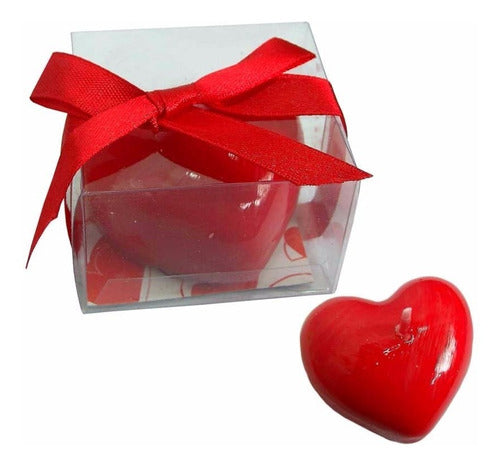 Generic Heart Candle Box 20 Units + 4 Free 0