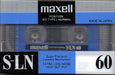 Maxell Cassette S-Ln 60 (Japan) 0