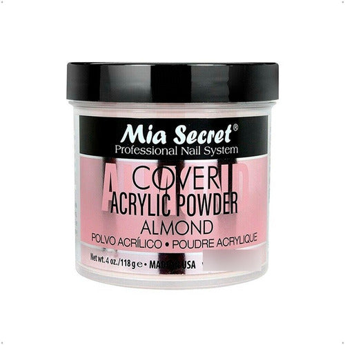 Mia Secret Cover Almond Acrylic Powder (118g) 0