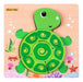 3D Wooden Turtle Educational Interlocking Puzzle 0