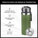 Stainless Steel 1 Liter Thermos Bottle with LED Display Temperature and Filter 41