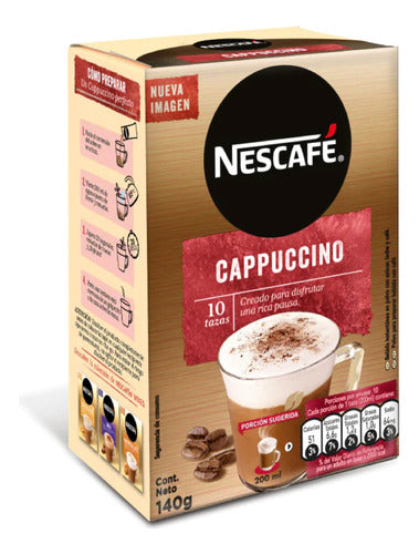 Cappuccino Nescafé X10 Stick Suchinasa 0