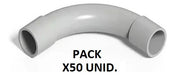 Genrod PVC Bend for Rigid Pipe 25 mm x 50 Units 1