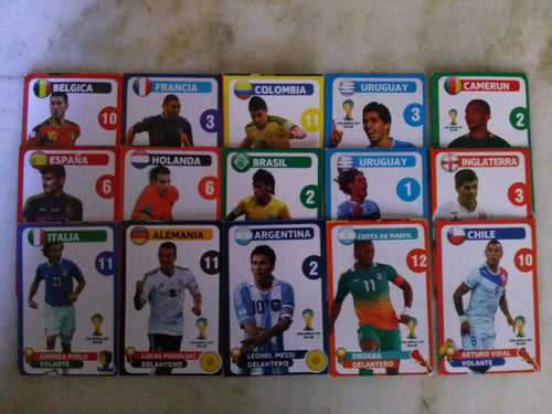 Cartas, De Mundial Brasil 2014,son 40 En Su Caja 1