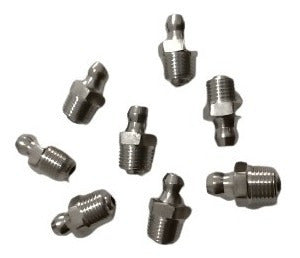 Graxeira 1/8 Bsp Inox  Embalagem Com 06 Peças 2