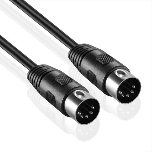 Cable Midi 3 Metros Ams Cbl 150 Color Negro 2