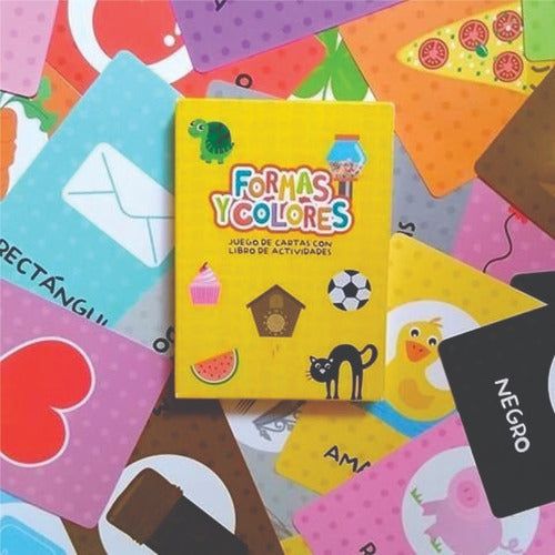Educational Cards + Activity Book Shapes and Colors 2